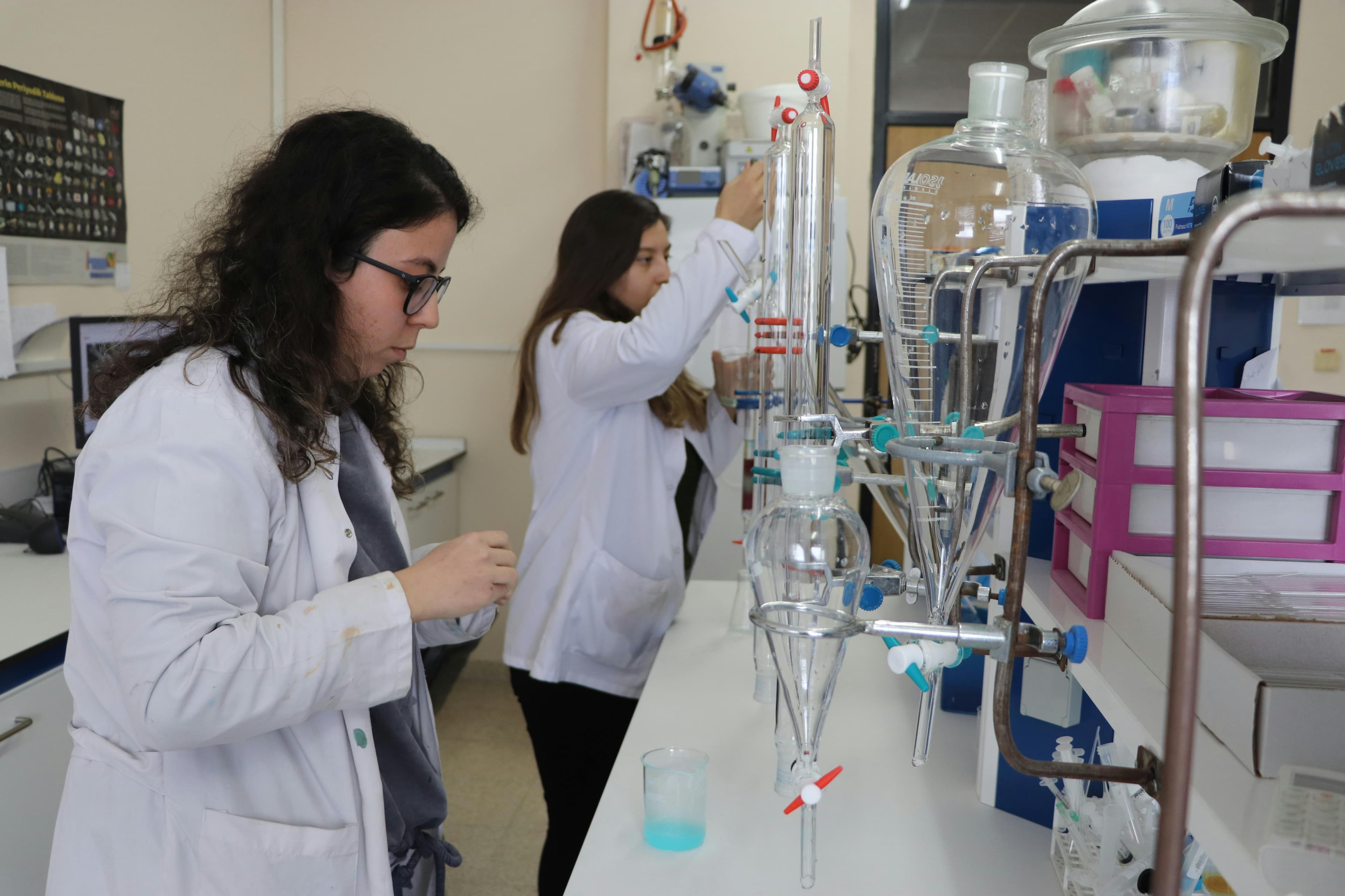 Modern research laboratory