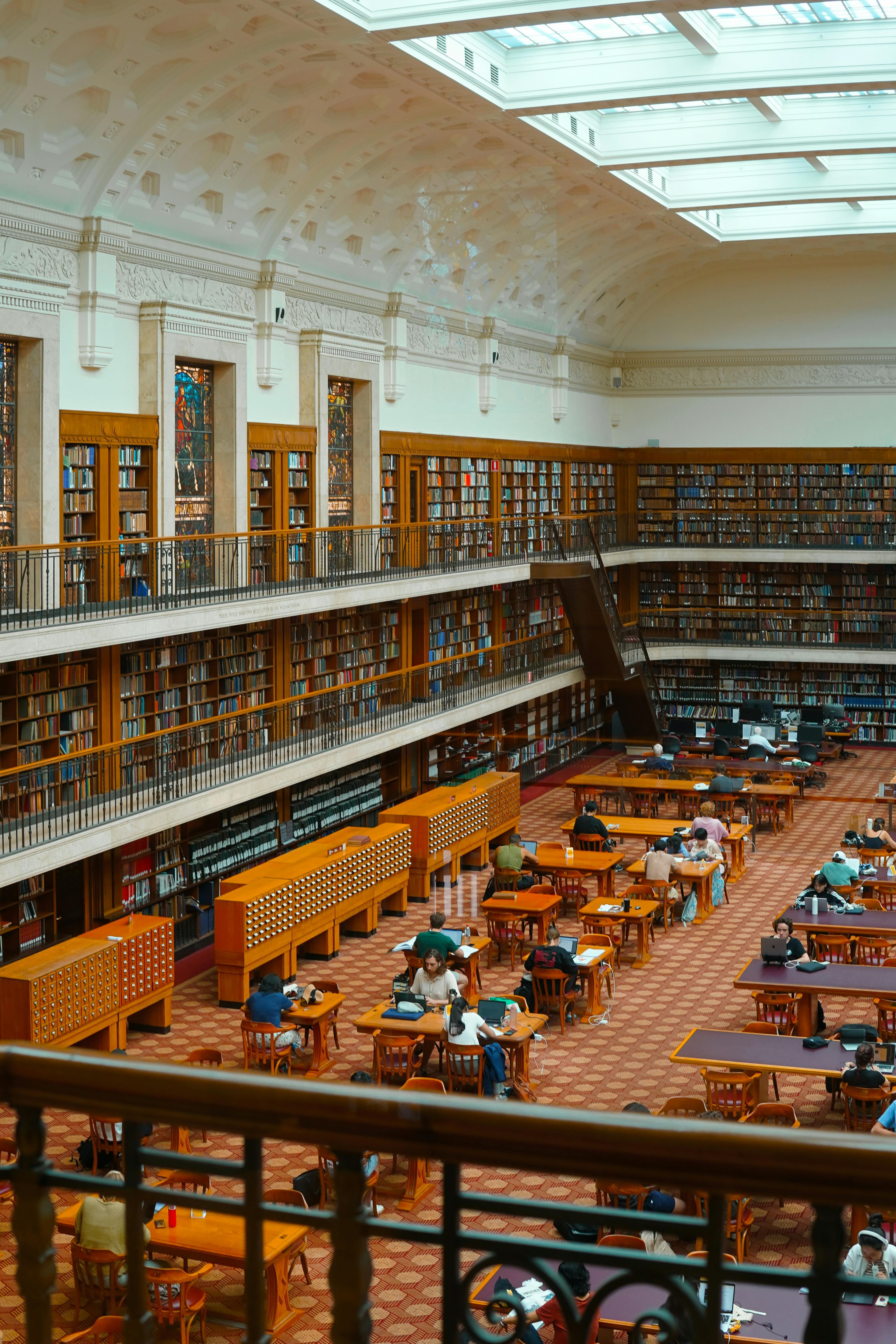 Historic university library